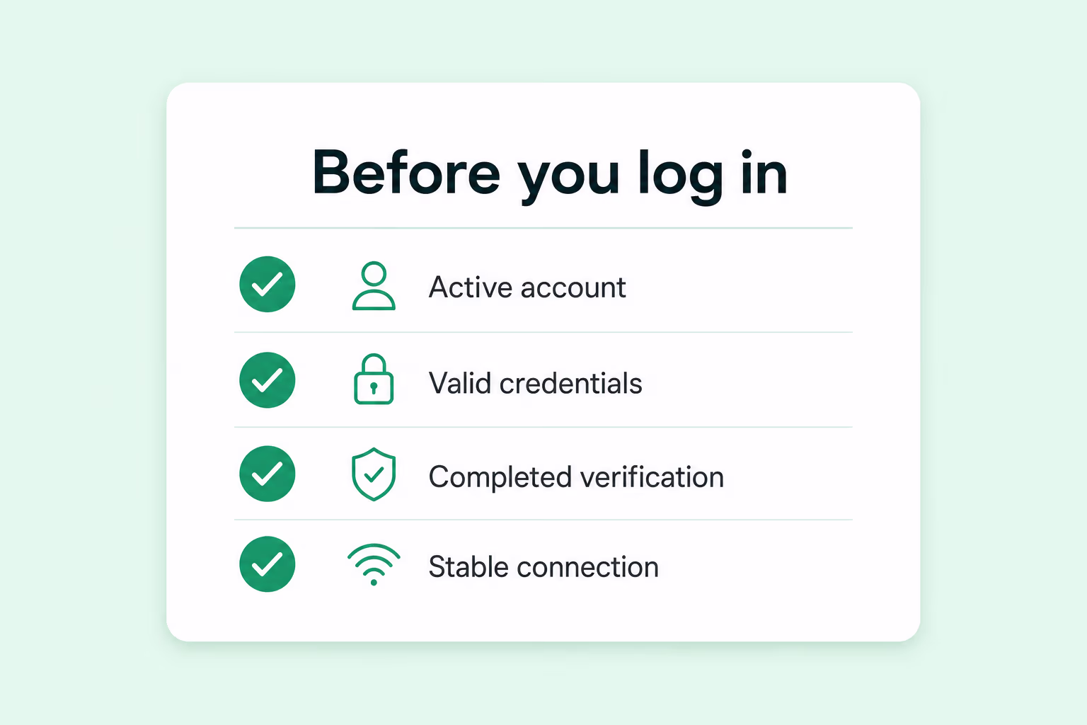Security Recommendations